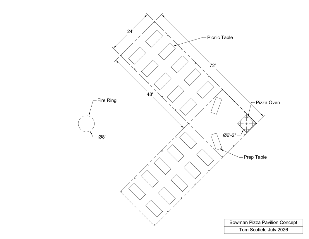 Pizza Pavilion Detailed Floorplan